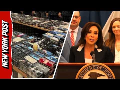 DC US Attorney Jeanine Pirro Announces Arrests in Massive $700M Chinese Crypto Fraud Scheme