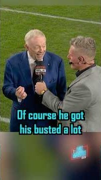 “Last time we played a team without their starting quarterback we got our ass kicked” ~ Jerry Jones