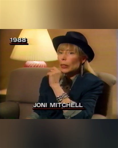 Joni Mitchell - Talks missing Woodstock | Good Rockin' Tonight | Feb 8, 1991 | Vancouver, Canada