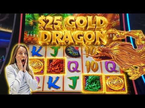Gold Dragon Handpay on Triple Fortune Dragon Twin!