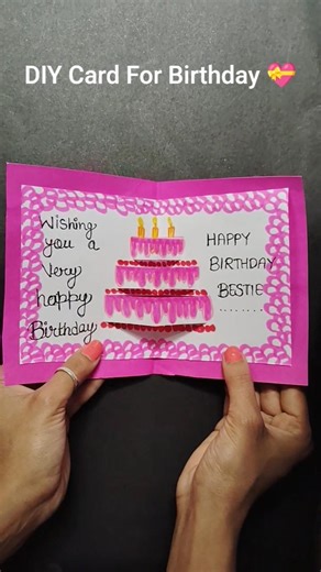 Create a Stunning Handmade Card for Your Bestie! #friendship
