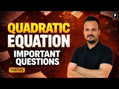 Quaratic Equation Questions in Maths for SSC, Banking & Railway Exams