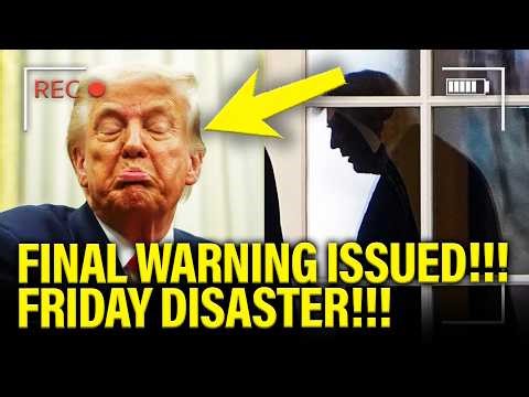 Trump LOSES IT as FINAL WARNING MADE on FRIDAY!!!