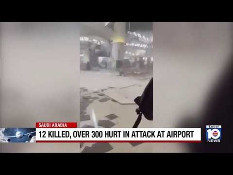 12 dead, over 300 injured after attack at Saudi airport