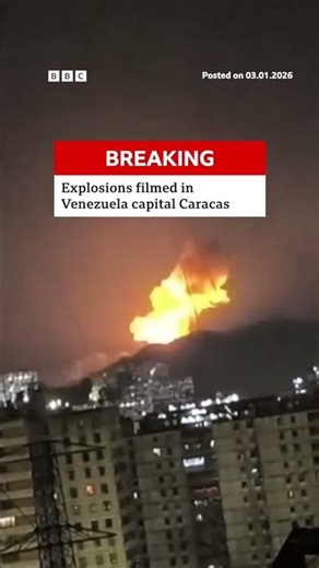 Donald Trump has ordered strikes on Caracas, officials tell CBS News. #Venezuela #BBCNews