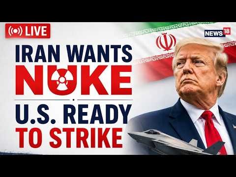 Iran Wants Nuke? U.S. Ready To Strike | Trump's Big Warning | Iran U.S War News Live