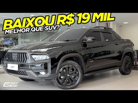 MAIS BARATO QUE MUITO SUV PELADO! NOVA FIAT TORO ULTRA 2026 VERSÁTIL, POTENTE, ACESSÍVEL E +EQUIPADA