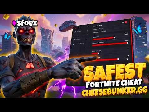 The Best FORTNITE CHEAT for 5$ / Ft. CHEESEBUNKER.GG