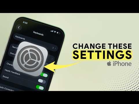 Make Your iPhone FASTER With These 4 Simple Settings