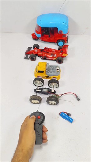 Watch This RC 4x4 Performance looking awesome / RC car, Auto rickshaw, RC Truck, DC motor car,