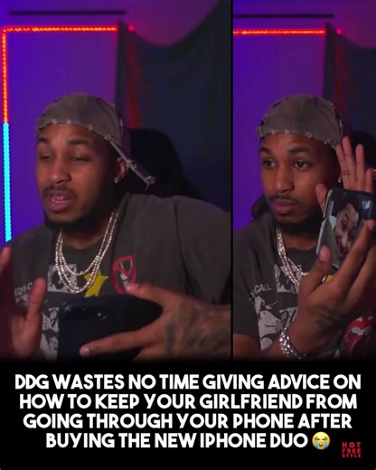 DDG wasted no time giving advice on how to keep your girl from going through your phone after buying the new iPhone Duo 😭 The rapper and streamer showed off his new device and quickly pointed out that it uses Touch ID instead of Face ID, meaning the phone can be unlocked using a fingerprint rather than facial recognition. The iPhone Duo is Apple’s first-ever foldable iPhone, featuring a 5.4-inch outer display that unfolds into a larger 7.6-inch screen. The device officially launched on October 