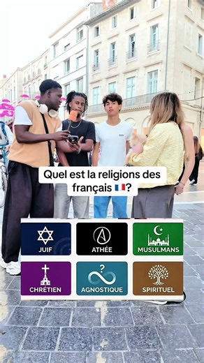 Quelle est la religion des Français ? Micro-trottoir à Montpellier