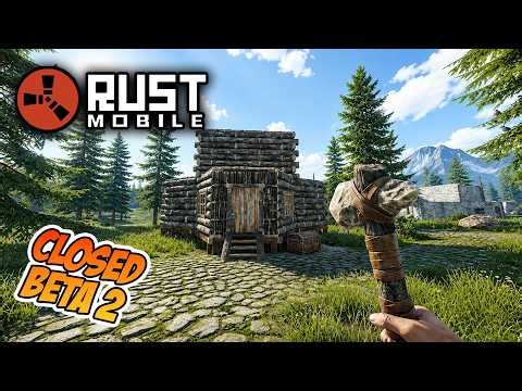 Rust Mobile (ENG) - CBT 2 | Open World Gameplay (Gearup/Android/iOS)