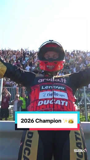 Nicolo Bulega 2026 WorldSBK Champion – Season Recap