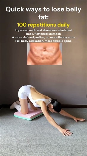 100 Reps a Day to Flatten Your Belly & Tone Your Whole Body