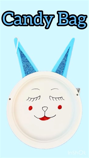 🐰 Easy Paper Plate Easter Basket Craft! Fun DIY Easter Craft #diy #easter #ostern #basteln