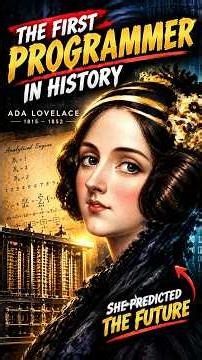 She Wrote Code 100 Years Before Computers | Ada Lovelace