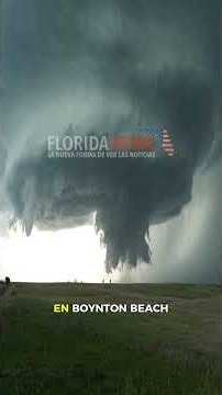 ÚLTIMA HORA: Monstruoso TORNADO se forma por Huracán