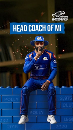 LLORD's legacy from player to coach was built brick by brick! 🧱 | #MumbaiIndians #OneFamily