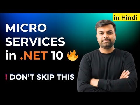 .NET 10 Microservices Full Course 2026 | ASP.NET Core 10 Web API & Microservice Architecture Guide