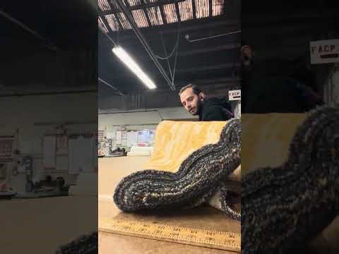 What is COM in Furniture Language? 🤨⁉️ Upholstery Fabric Inspection with a Double Width Fabric