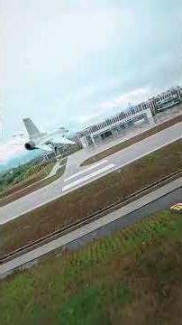 The newly built large aircraft ushered in its first flight test fighter aircraft model