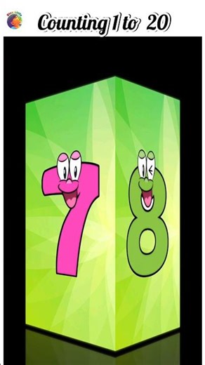1 to 20 number counting song #kidslearning #staylittlechannel #counting