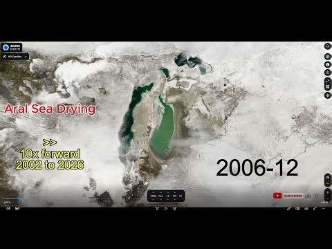Aral Sea Catastrophe : Satellite Images Expose Climate's Worst Impact. See the Devastating Changes