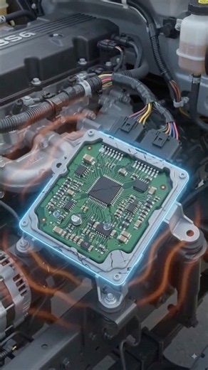 Why does the ECU get damaged in TaTA Bs6 ??🤔🤯 #shortsfeed #3danimation #viral #mechanic