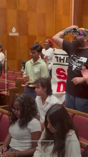‘Justice for Lorenzo’ protests disrupt Houston council meeting | AJ #shorts