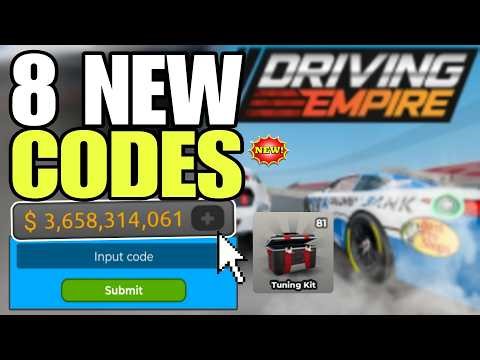 *NEW CODES* ROBLOX DRIVING EMPIRE CODES IN UPDATE | ALL WORKING CODES FOR DRIVING EMPIRE IN 2026