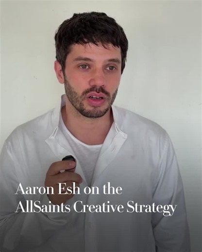 After wiping the brand’s Instagram account in August, London-born designer AARON ESH began dripfeeding his vision for a new AllSaints through a series of black-and-white photos introducing himself… | Vogue Business