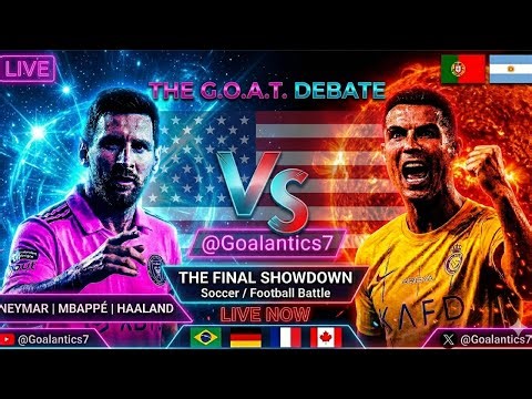 Ronaldo vs Messi 🇺🇸THE FINAL GLOBAL BATTLE! Who is the winner? (Soccer🇺🇸/Football LIVE)