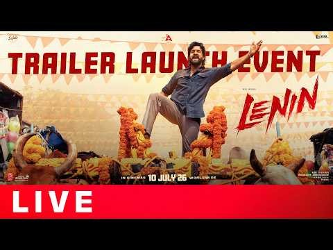 Lenin Trailer Launch Event Live | Akhil Akkineni | Bhagyashri Borse | Shreyas Media