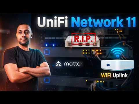 UniFi Network 11: Live Flows, WiFi Uplink, Matter, RIP USG and More
