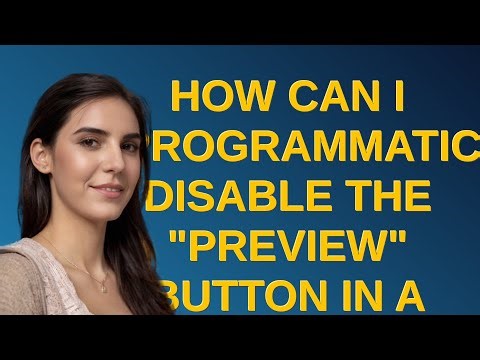 Drupal: How can I programmatically disable the "Preview" button in a content type?