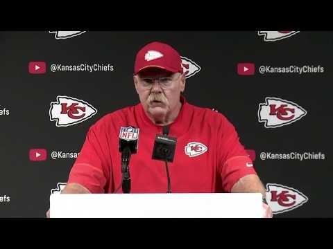 Chiefs head coach Andy Reid provides update on Tyquan Thornton, Rashee Rice's injuries