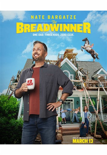 One dad. Three kids. Zero clue. Watch the official trailer for my new movie #TheBreadwinnerMovie with Mandy Moore. The chaos unfolds exclusively in movie theaters March 13. @The Breadwinner Movie @Sony Pictures @Mandy Moore @CharlotteAnnTucker @Martin Herlihy