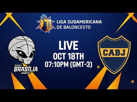 Brasilia Basquete v Boca Juniors | Full Basketball Game | Liga Sudamericana de Baloncesto FIBA 2026