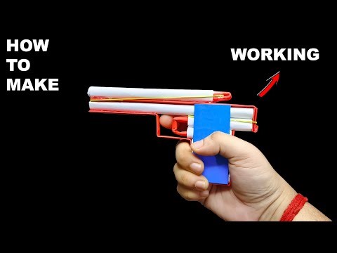 How to make paper gun | Origami guns \\How to make paper gun easy and fast that shoots |Paper Shotgun