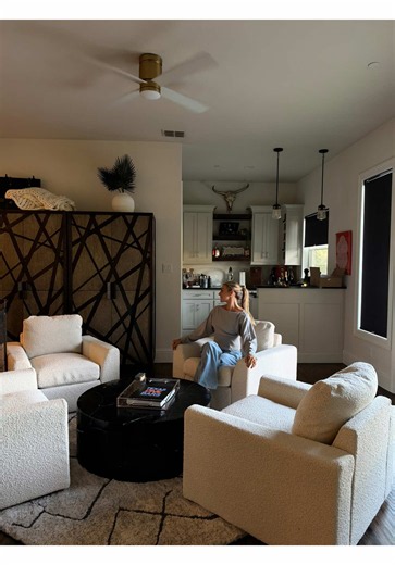 Home Bar Makeover: Cozy Snugg Chairs from Lovesac Finish the Look