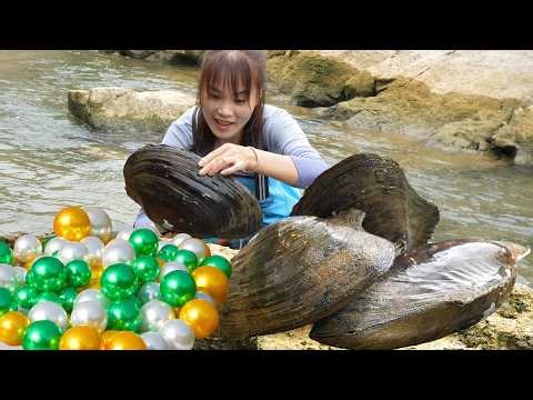 💯 Clam Shell Shocker: Teen’s River Discovery Unleashes a Flood of Pearls—Nature’s Ultimate Surprise
