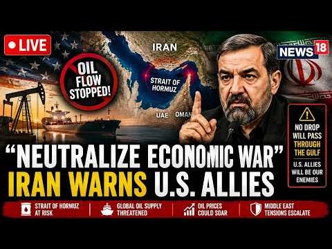 US-Iran War LIVE: Iran Threatens to Shut Hormuz | Mohsen Rezaei Warns U.S. of Retaliation | N18G