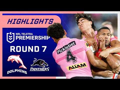 NRL Highlights: Dolphins v Panthers - Round 7 | NRL on Nine