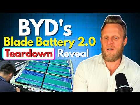170 Cells & Virtually Indestructible - What BYD's Blade Battery Teardown Really Found