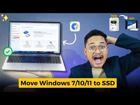 How to Clone Windows 7/10/11 HDD to SSD Easily | Move Windows from HDD to SSD