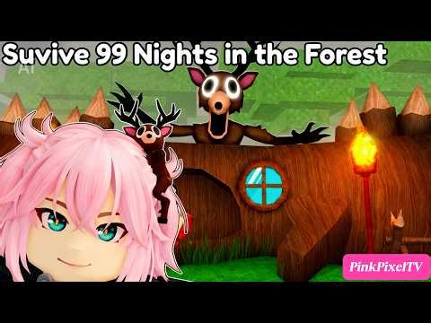 99 Nights Forest Survival 🌲Chill Vertical Stream 329 🎉🎮 2026.10.12