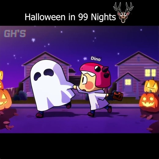 Halloween in 99 Nights 🎃 - 99 NIGHT IN THE FOREST | ROBLOX ANIMATION