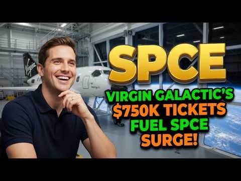 Virgin Galactic's $750K Tickets Fuel SPCE Surge! SPCE Stock Analysis