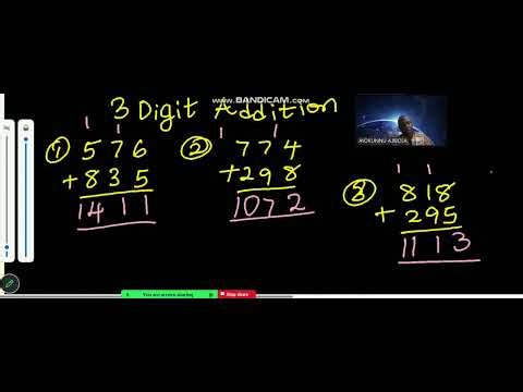3 Digits Addition